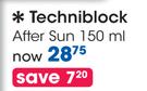 Techniblock After Sun-150ml Each