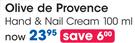 Olive de Provence Hand & Nail Cream-100ml Each