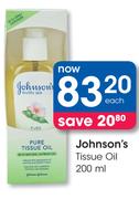 Johnson's Tissue Oil-200ml Each