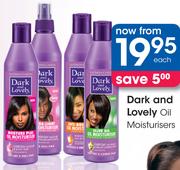 Dark And Lovely Oil Moisturisers-Each