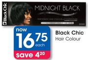 Black Chic Hair Colour