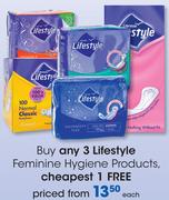 Lifestyle Feminine Hygiene Products-Each