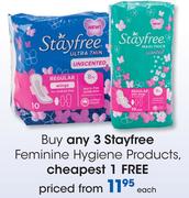 Stayfree Feminine Hygiene Products-Each
