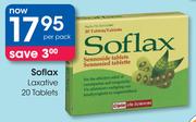 Soflax Laxative Tablets-20's