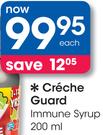 Creche Guard Immune Syrup-200ml Each