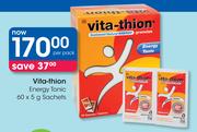 Vita-Thion Energy Tonic Sachets-60 x 5g