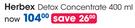 Herbex Detox Concentrated-400ml