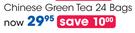 Vital Chinese Green Tea Bags-24's