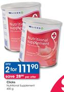 Clicks Nutritional Supplement-2 x 400g