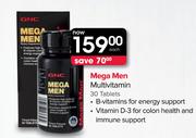 Mega Men Multivitamin-30 Tablets