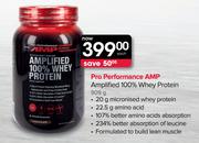 Pro Performance AMP Amplified 100% Whey Protein-909 g