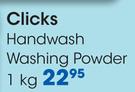 Clicks Handwash Washing Powder-1kg