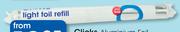 Clicks Aluminium Foil Light 5m