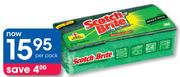 Scotch Brite Kitchen Scourers-Per 3 Pack