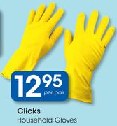 Clicks Household Gloves-Per Pair