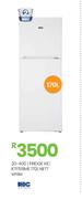 KIC 170L NETT White Fridge KTF518ME 20-400
