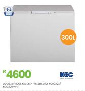 KIC 300L WHT Deep Fridge/Freezer KC0030A/KCG300 20-263