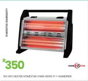 Home Star 4 Bar Heater HS106-F1 + Humidifier 54-140