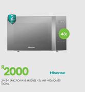 Hisense 43L MIR 1000W Microwave Oven H43MOMSS 24-241