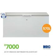 KIC 570L WHT Fridge Deep Freezer KCG570 20-137