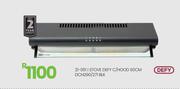 Defy 60cm BLK C/Hood Stove DCH290/271 21-051