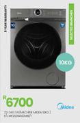 Midea 10Kg F/L W/Machine MF200W100WB/T 22-340