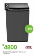 Defy 8Kg T/L MET W/Machine DTL165/156 22-316