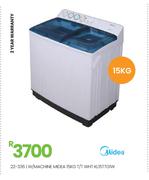 Midea 15Kg T/T WHT W/Machine KL5TTG1W 22-336