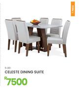 Celeste 7 Piece Dining Suite 5-201