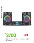 JVC 1600W Black Home Theatre Mini HiFi MX-N222B 23-801