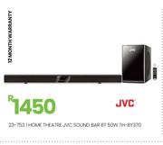 JVC 50W BT Home Theatre Sound Bar TH-BY370 23-753
