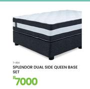 Splendor Dual Side Queen Base Set 7-454