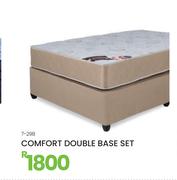 Comfort Double Base Set 7-298