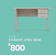  April Student Desk 40-1092