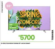 Toshiba 55" UHD 4K Smart Television 23-804