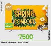 Toshiba 65" UHD 4K Smart Television 23-789