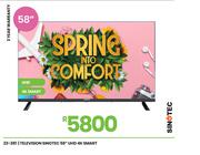 Sinotec 58" UHD 4K Smart Television 23-381