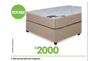  Comfort 8 Star Double Base Set 7-298