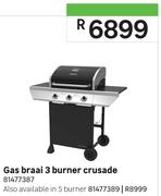 Crusade 5 Burner Gas Braai