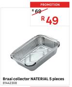 Naterial 5 Pieces Braai Collector