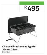 Charcoal Braai Nomad 1 Grate 35cm x 25cm