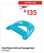 Pool Float Chill Out Lounge Teal 81470831