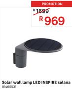 Inspire Solana LED Solar Wall Lamp 81465531