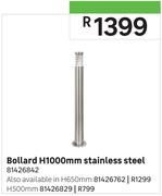 Bollard H500mm Stainless Steel 81426829