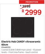 Candy Vitroceramic Electric Hob 60cm 81446055
