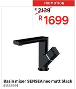 Sensea Basin Mixer Neo Matt Black 81448991