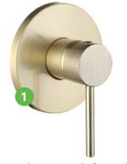 Stylet Gold Collection Shower Undertile Mixer 81477739
