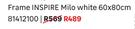 Inspire Frame Milo White 60 x 80cm 81412100
