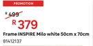 Inspire Frame Milo White 50cm x 70cm 81412137