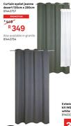 Curtain Eyelet Jeanne Desert 135cm x 280cm 81443757